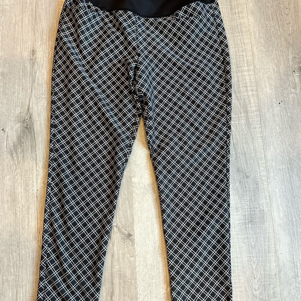 Puma Golf Diamond Print Pants, Size XL – Stretch Performance Fit